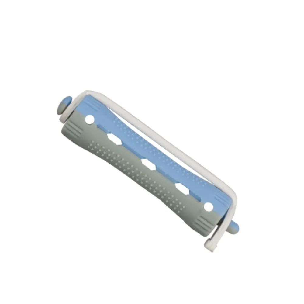 Eurostil Bigudí Plástico Corto Azul Gris 12ud Eurostil Bigudí Plástico Corto Azul Gris 12ud